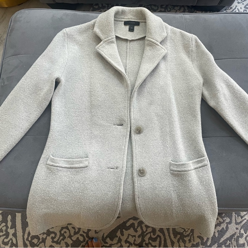 J Crew blazer 100% Merino wool